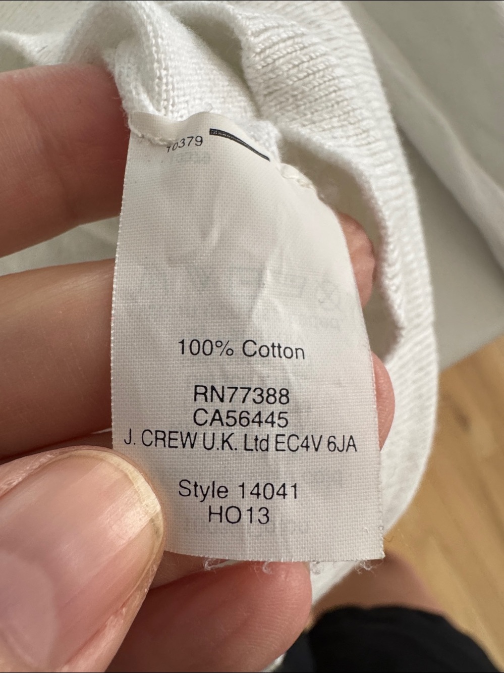 J. Crew Clare White Crewneck Button-Front Cardigan - Picture 15 of 16